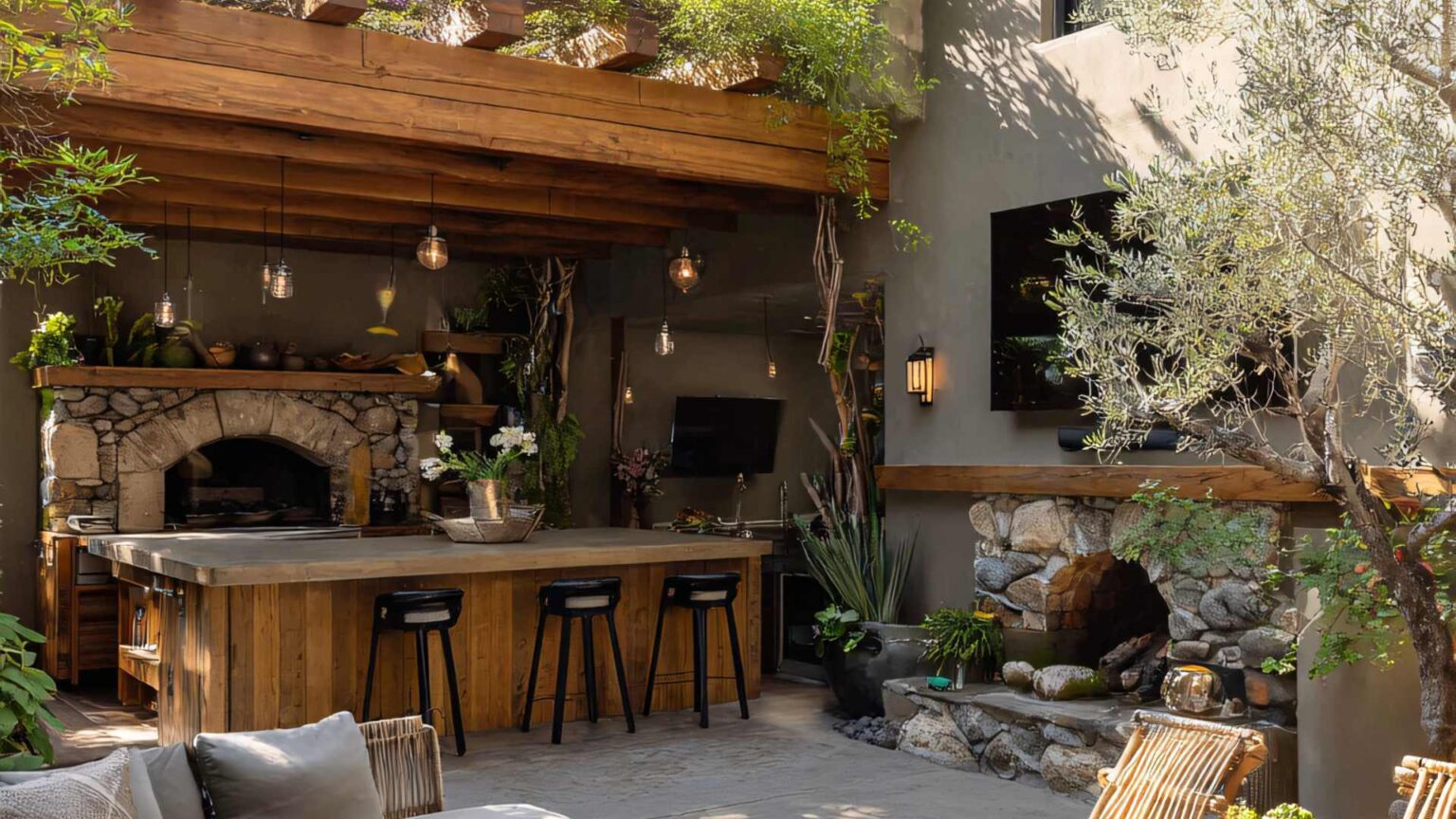 Outdoor Kitchen Installation