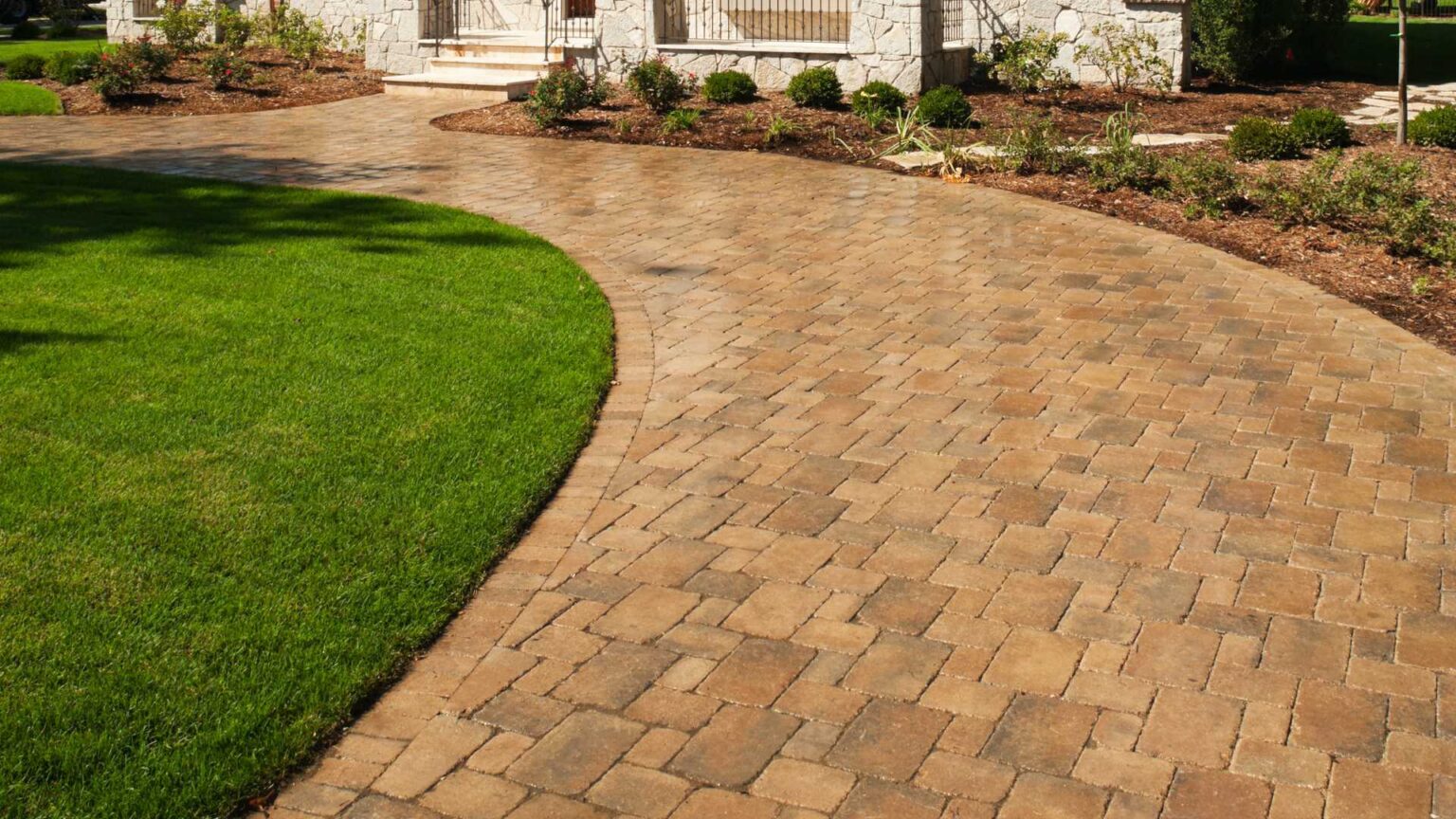 Paver Driveway Installation
