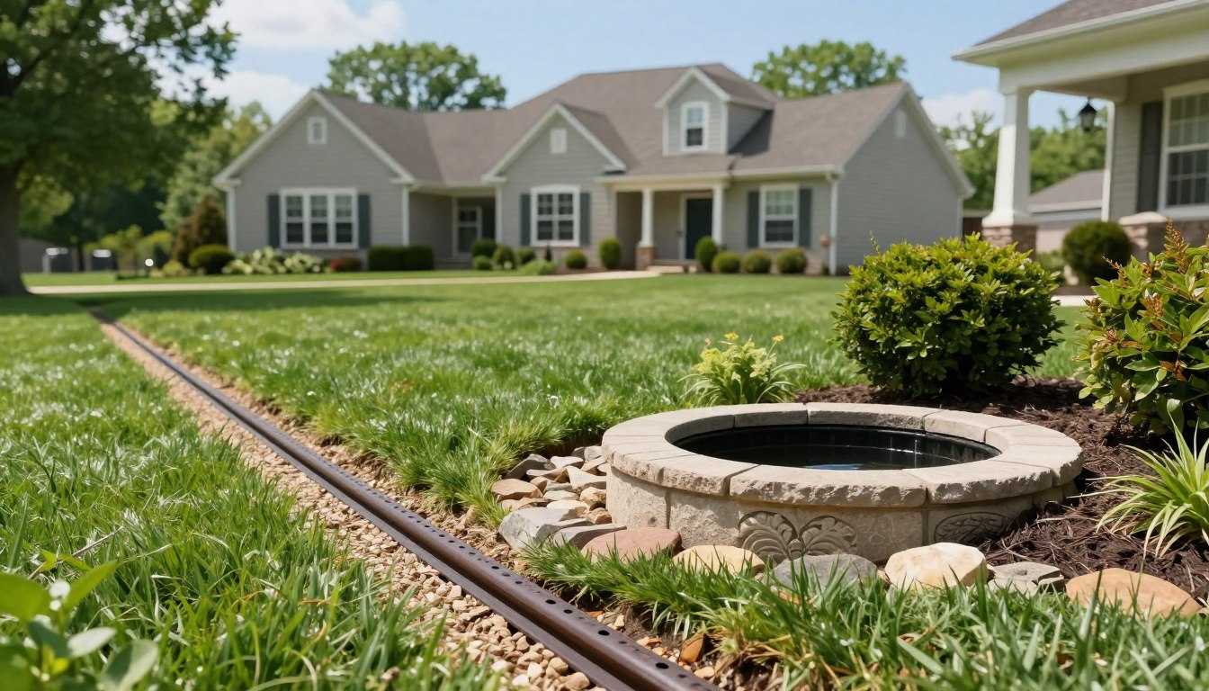 french drain vs catch basin mount prospect il
