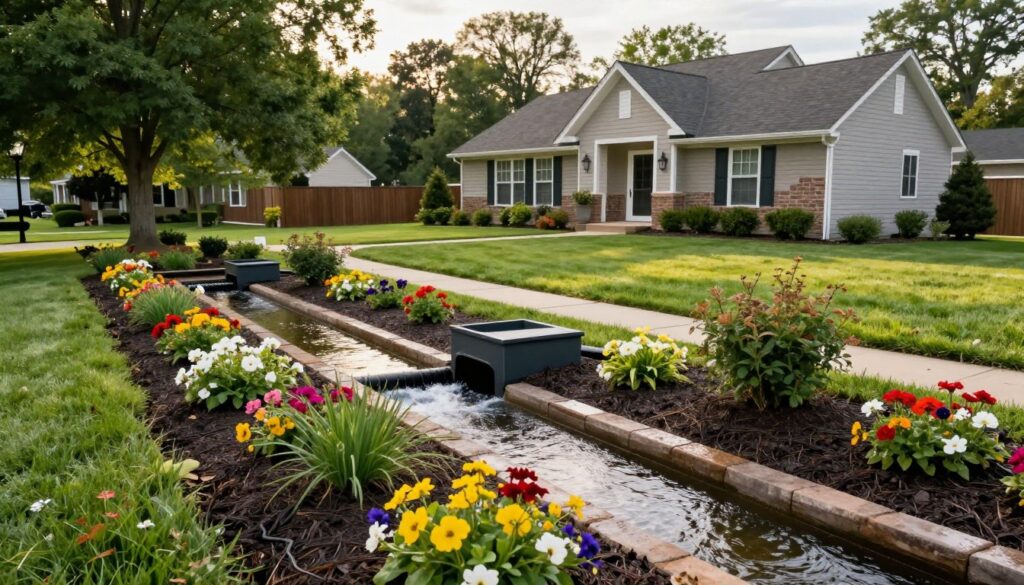 yard drainage arlington heights