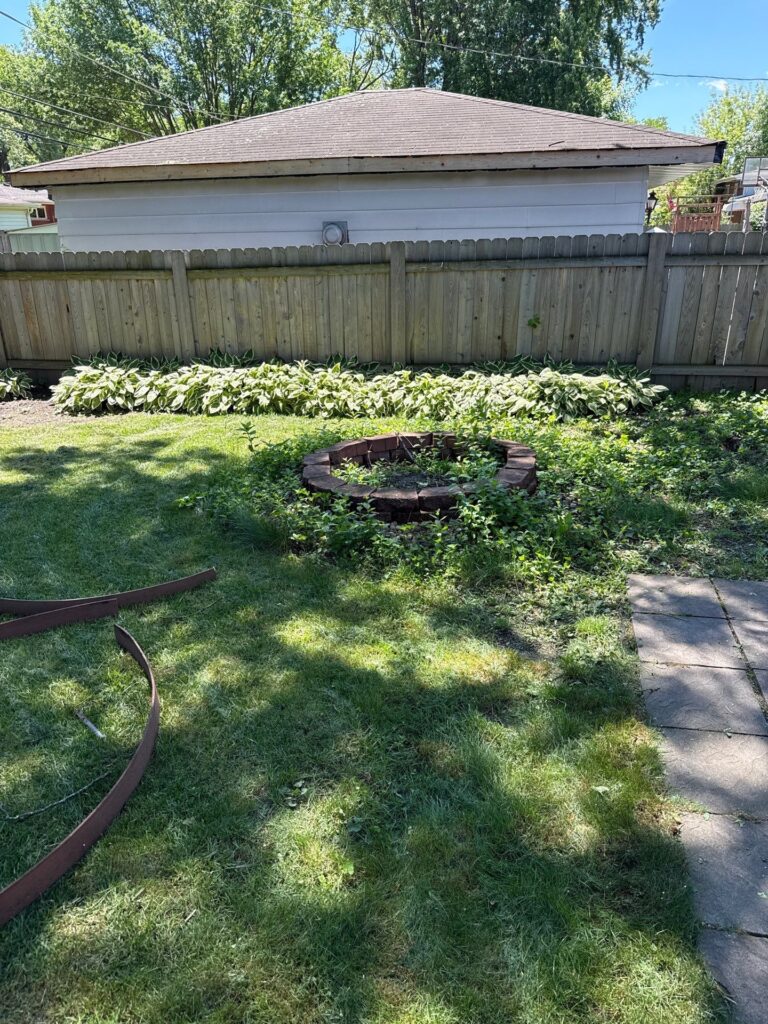Backyard Sod Installation